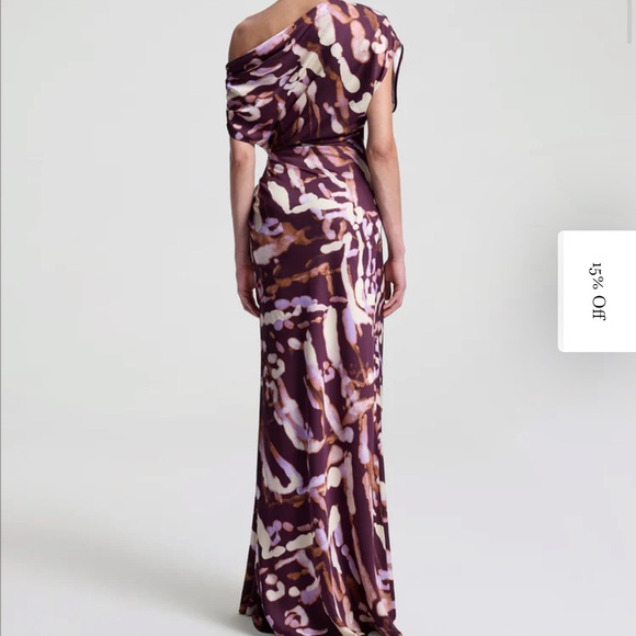 ALC Poppy Satin Gown NWT - Picture 5 of 6